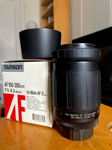 Tamron 100 300 6 - mm, f/5-6.3
