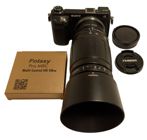 Sony mount adattato - sony, tamron