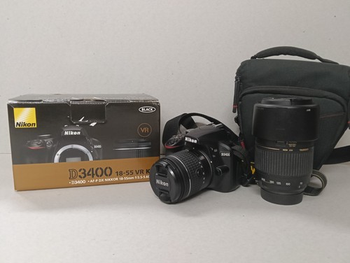 Nikon d3400 con - nikon, scatola